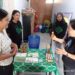 Foto: PJ. Bupati Sangihe, dr. Rinny Tamuntuan melihat produk-produk Bank Sampah Green Corner LKP. Sangihe Learning Center. (Dok. Rendy/Barta1)