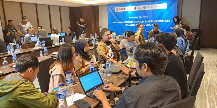 AMSI Latih 30 Jurnalis Menghadapi Pemilu 2024