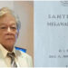 Foto: Alm. Aldus Horohiung dan karya ilmiahnya, Santiago Melawan VOC. (Dok. Istimewa)