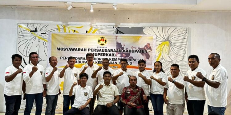 Berlangsungnya Musperkab Perkemi Pengkab Talaud di Cafe Lacassa Porodisa.
