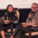Perwakilan CELIOS menyampaikan gagasannya dalam iven Green Press Community yang digagas SIEJ. (foto: SUEJ)