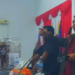 Ketua DPRD Kabupaten Kepulauan Talaud, Semuel Bentian, S.H., M.H saat menerima massa aksi.