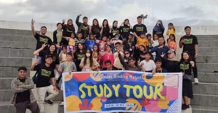 Study Tour Dinding Manado tahun 2022 di Bangunan Bersejarah Benteng Moraya (Foto: istimewa)