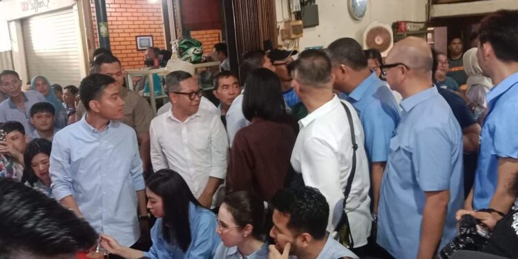 Gibran Ngopi Bareng di Jarod Manado ikuti Jejak Jokowi