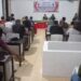 Suasana pelaksanaan rapat fasilitasi penanganan pelanggaran pada tahapan distribusi logistik Pemilu 2024.