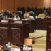 Senator Stfanus BAN Liow menyampaikan laporan dalam sidang paripurna DPD RI. (foto: dok Stefanus Liow)