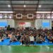 Foto: Pengurus dan Santri Aksara Pinggir bersama dengan, siswa dan guru-guru SMA Pangudi Luhur II Servasius. (Dok. Istimewa)