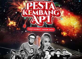 Lokasi Pesta Kembang Api di Kota Manado saat Malam Tahun Baru