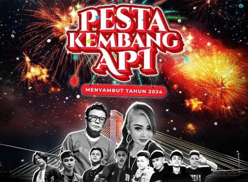 Lokasi Pesta Kembang Api di Kota Manado saat Malam Tahun Baru