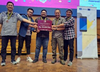 Inovasi Digital ‘Tagih Janji’ Zonautara.com dari Sulut Juara Election Hackathon 2023 Kategori Media