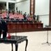 Pelantikan PAW Ismail Dahab dan Teddy Pontoh. (foto: Istimewa)