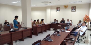Rapat Dengar Pendapat Dinas PUPR Bersama Komisi III. (foto: Istimewa)