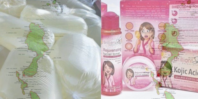Produk ilegal yang masih beredar di Kabupaten Kepulauan Talaud.
