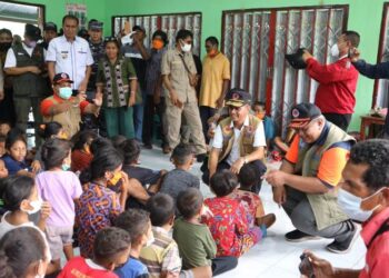 Darurat Erupsi Gunungapi Lewotobi Laki-Laki Flores Timur, 3.898 Jiwa Mengungsi