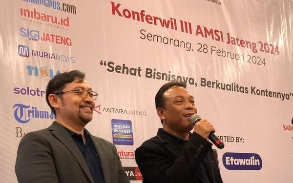 Nurkholis-Deka Terpilih Pimpin AMSI Jateng 2024-2028