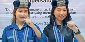 Gabriela Michel Thomas dan Afhey Ang Wansaga. (foto: istimewa)