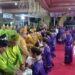 Foto: Salah satu ritual dalam upacara adat Tulude, yaitu Menahulending tembonang banua. (Dok. Rendy/barta1)