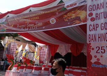 Jelang Gelaran Cap Go Meh, Warga Manado Mulai Berdatangan di Kompleks Pecinan