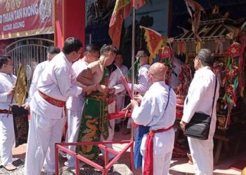 Sejumlah Tang Sin Bersiap Tampil di Cap Go Meh Manado 2024