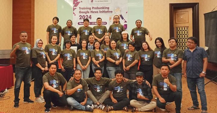 25 Jurnalis Sulawesi Utara ikut Pelatihan Cegah Hoaks di Medsos