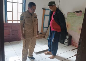 Tanah Bergerak, 4 Rumah Rusak dan 1 Gedung Sekolah