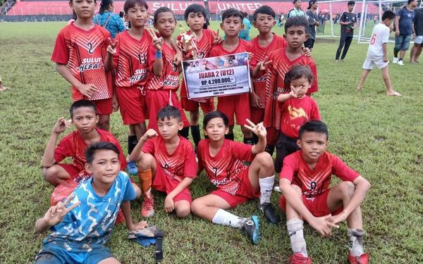 Bintang Utara Manado FC Raih Prestasi Gemilang di Piala Gubernur dan Wagub Sulut 2024