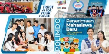 Pamflet penerimaan mahasiswa baru Polimdo (Foto: istimewa)