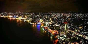 Kota Manado dilihat dari udara. (Foto: istimewa)