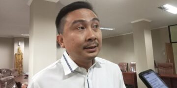 Pansus LKPJ Gubernur tahun 2023, Nick Adicipta Lomban. (Foto: Meikel/barta)