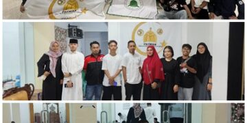 Momen Buka Puasa Bersama dan Berbagi BKel Oi Hidup Manado, Remaja Masjid AL-ILHAM Sumompo dan Remaja Masjid AN'NI'MAH Tuna B. (foto: istimewa)