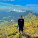 Indra Ivannovic Samuel Paransi di Gunung Awu. (Foto: istimewa)