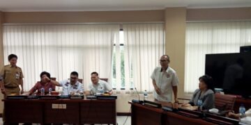 Situasi Jumpa Pers KPID. (foto: meikel/barta)