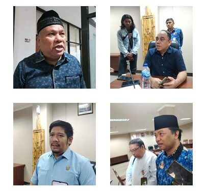 Tanggapan anggota PPRD dan Kemenag Sulut, berkaitan dengan bantuan tali asih. (Foto: meikel/barta)