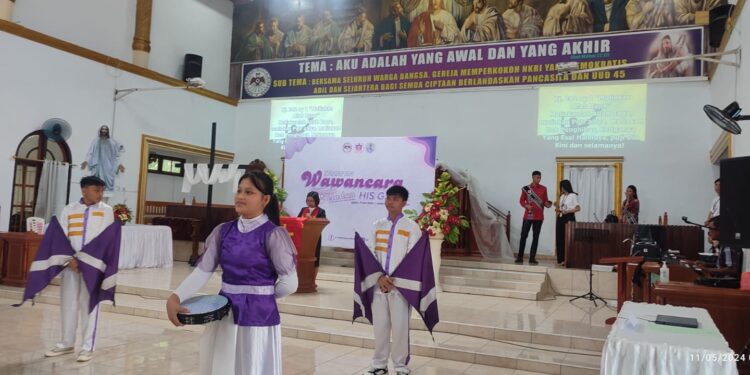 Pemilihan Remaja Teladan GMIM Rayon Minsel. (Foto: istimewa)