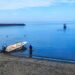 Suasana pesisir Pantai Karangria yang jadi bagian reklamasi Manado Utara. (foto: Barta1)