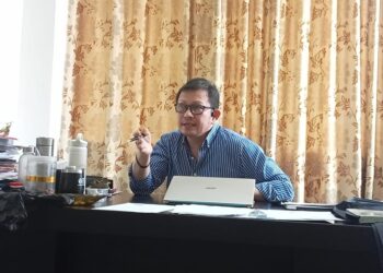 Koordinator Humas Polimdo, Stevie Kaligis, SE Ak ME Ca. (Foto: meikel/barta)