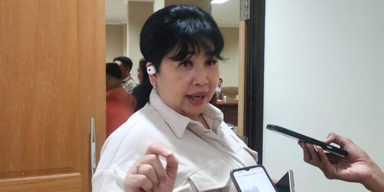 Ketua Komisi II DPRD Provinsi Sulut, Sandra Rondonuwu. (foto: meikel/barta)