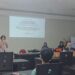 Sekjur AB Polimdo, Dr. Christien A Karambut, SE., MM. saat membuka pelatihan TOEFL. (Foto: istimewa)