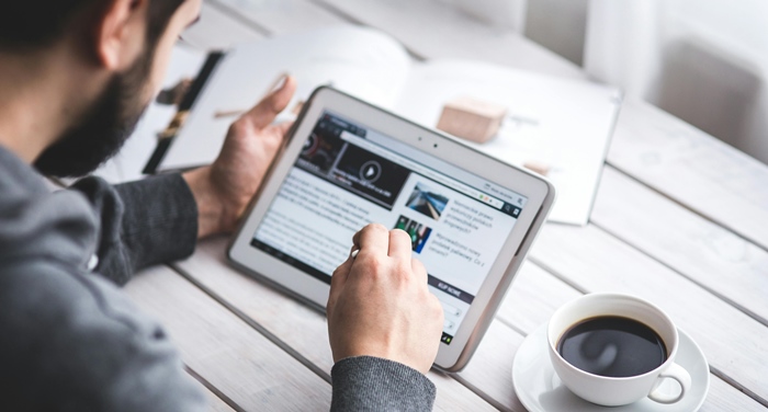 Iluatrasi media online. (foto: pexels)