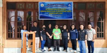Jurusan Teknik Sipili Polimdo di SD 01 GMIM Manado. (Foto; istimewa)
