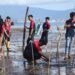 Proses penanaman 2.000 bibit Mangrove. (Foto: istimewa)