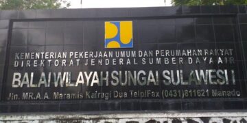 Balai Wilayah Sungai Sulawesi 1. (Foto: istimewa)