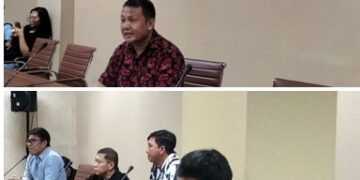 James Tuuk menerima atlet Difabel Sulut. (Foto: meikel/barta)