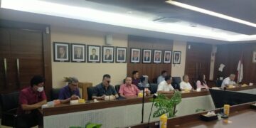 DPRD Provinsi Sulut saat kunjungi Kementerian PUPR. (foto: istimewa)