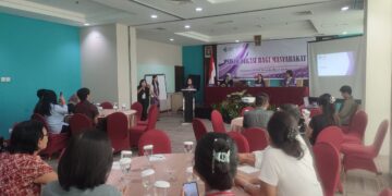 Ikatan Psikologi Klinik Indonesia (IPK) Wilayah Sulut saat mengelar diskusi dan pelatihan. (foto: istimewa)