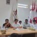 Suasana Press Conf bersama Yulius Selvanus calon gubernur Sulut dari Partai Gerindra. (foto: Barta1)