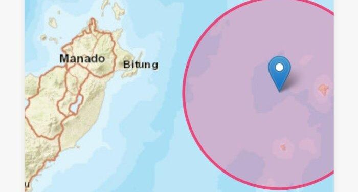 Gempa 5,6 SR ‘Goyang’ Manado Pagi Ini, Warga Terkejut