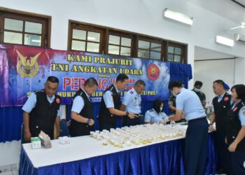 Satgas P4GN TNI AU Sosialisasi Anti Narkoba di Lanud Husein Sastranegara Bandung