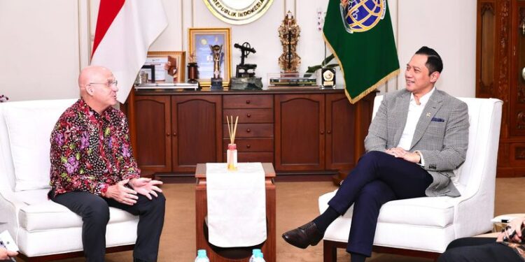 Menteri AHY Bicara Target 126 Juta Pendaftaran Tanah Saat Pertemuan dengan USAID