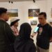Sekjend AJI, Bayu Wardhana saat diwawancarai di Pameran Poto. (Foto: istimewa)